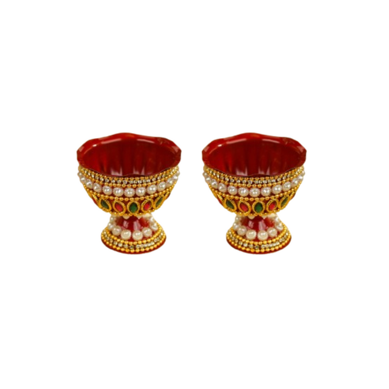 Sri Rudra Chandan Bowl Small (EAN 8906101493548) - Pack of 2