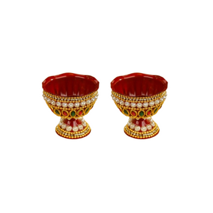 Sri Rudra Chandan Bowl Small (EAN 8906101493548) - Pack of 2