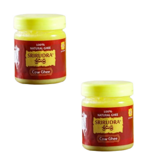 Sri Rudra Cow Ghee - 50 gm - Pack of 2