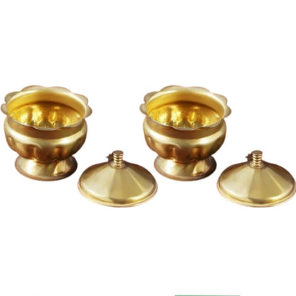 Sri Rudra Kumkum Dabbi (SR 00374) - Pack of 2