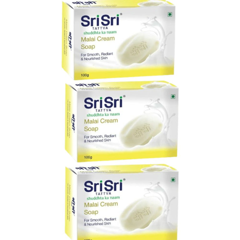 Sri Sri Tattva Malai Cream Soap - 100gm - Pack of 1