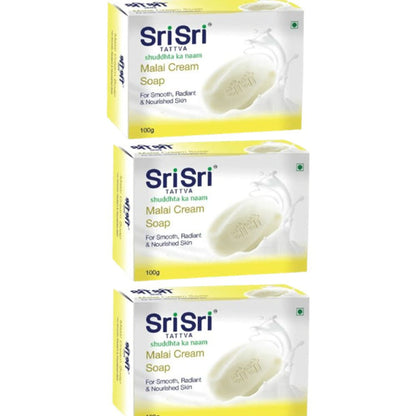 Sri Sri Tattva Malai Cream Soap - 100gm - Pack of 1