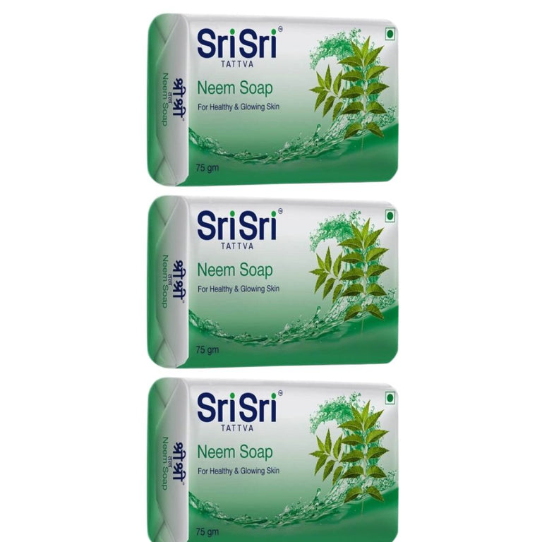 Sri Sri Tattva Neem Soap - 75 Gm - Pack of 1