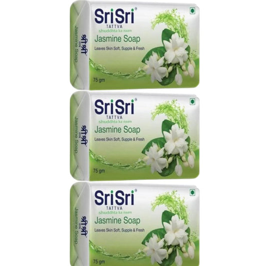 Sri Sri Tattva Jasmine Soap - 75 Gm - Pack of 1