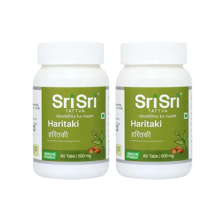 Sri Sri Tattva Haritaki Tablets - 60 tabs - Pack of 1