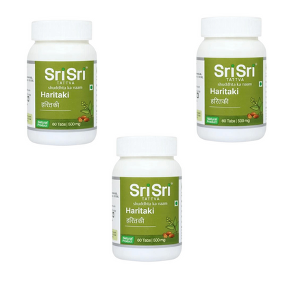 Sri Sri Tattva Haritaki Tablets - 60 tabs - Pack of 1