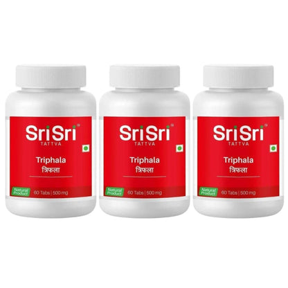 Sri Sri Tattva Triphala Tablets - 60 tabs - Pack of 1