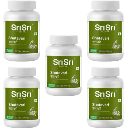 Sri Sri Tattva Shatavari Tablets - 60 tabs - Pack of 1