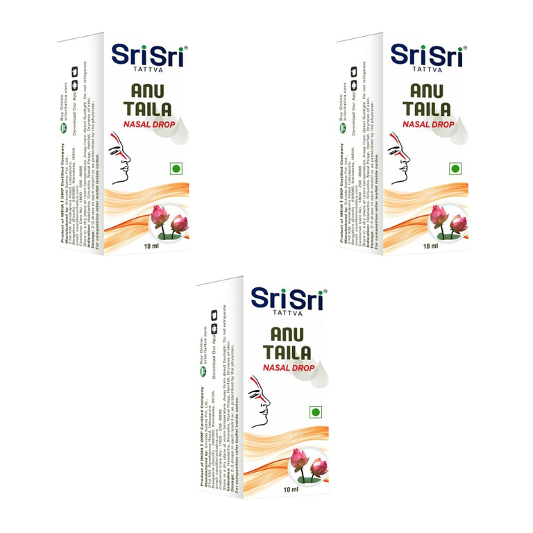Sri Sri Tattva Anu Taila - 10 ml - Pack of 1