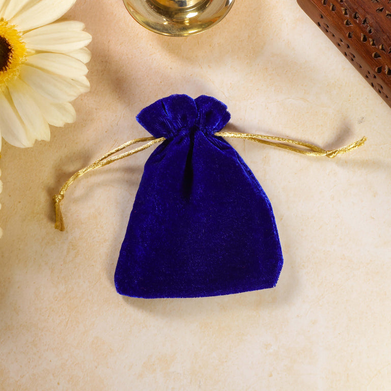 Sri Rudra Velvet Pouch SR 02702 - Pack of 5