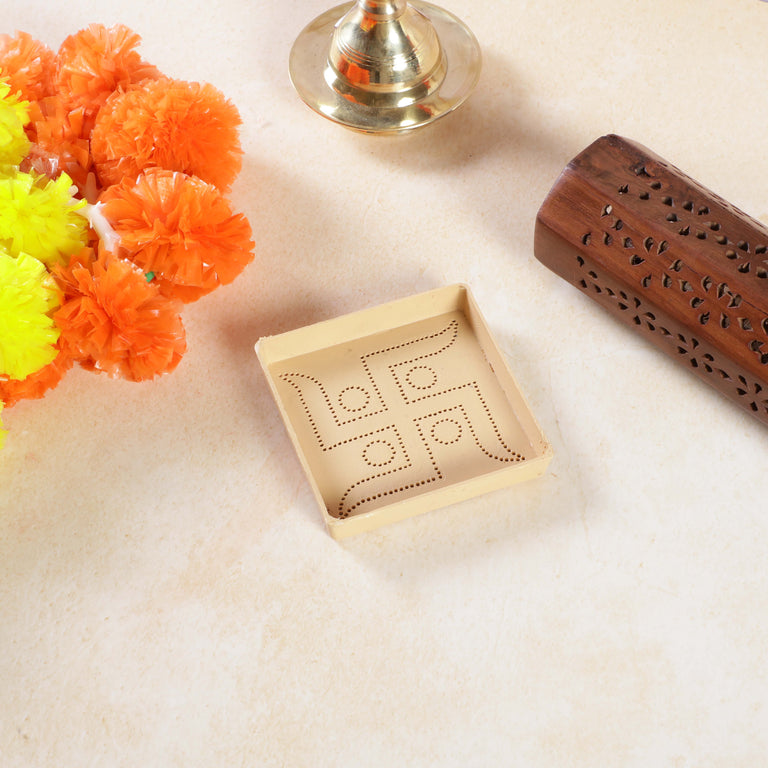 Sri Rudra Fiber Rangoli Om (S) (SR 01426) - Pack of 5
