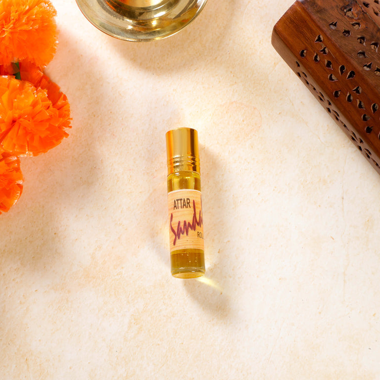Sri Rudra Attar Bottle - 3 ml - Pack of 5