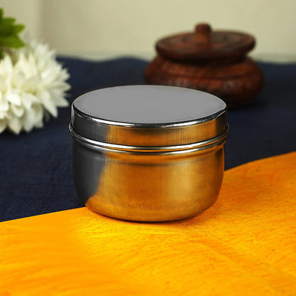 Sri Rudra Steel Jewellary Box Small (SR 01496) - Pack of 2