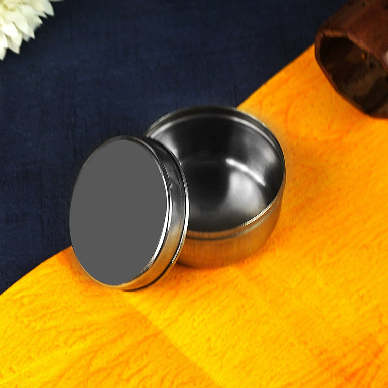 Sri Rudra Steel Jewellary Box Small (SR 01496) - Pack of 2