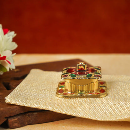 Sri Rudra Fiber Gold Kumkum Bharani (SR 01946) - Pack of 5