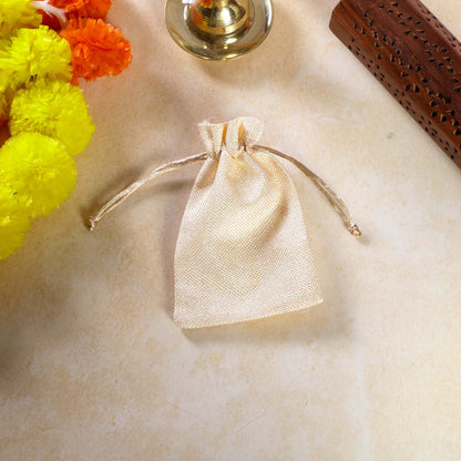 Sri Rudra Gifting Jute Bag Small 02951 - Pack of 5