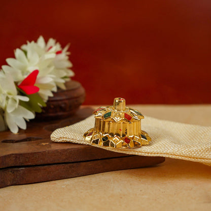 Sri Rudra Kumkum Haldi Mini Fiber (SR 02818) - Pack of 5
