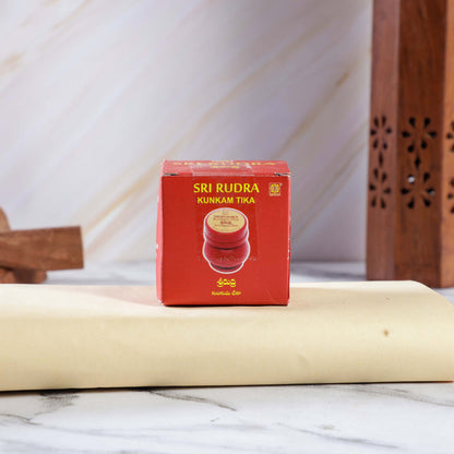 Sri Rudra Kunkam Tika - 40 gm - Pack of 5