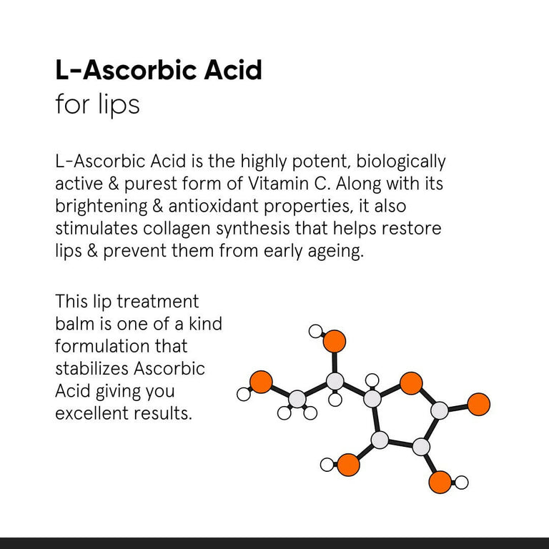 Minimalist 8% L-Ascorbic Acid Lip Treatment Balm - 12 gm