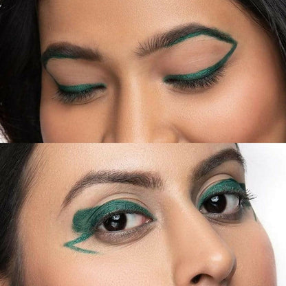 Sugar Cosmetics Kohl of Honour Intense Kajal Upto 12 hrs, Long Lasting, Smudge Proof & Waterproof Kajal - 05 Go Green - 0.3 gm
