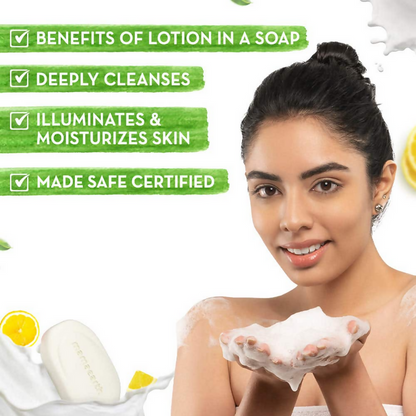 Mamaearth Vitamin C Moisturizing Lotion Soap (Buy 3 Get 1 Free)