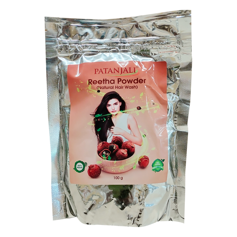 Patanjali Reetha Powder - 100 gm - Pack of 2