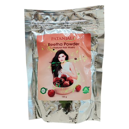 Patanjali Reetha Powder - 100 gm - Pack of 2