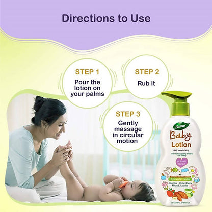 Dabur Baby Lotion Daily Moisturising - 200 ml