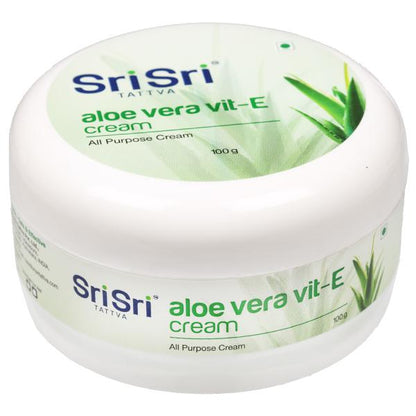 Sri Sri Tattva Aloe Vera & Vit E Cream - 100 gm