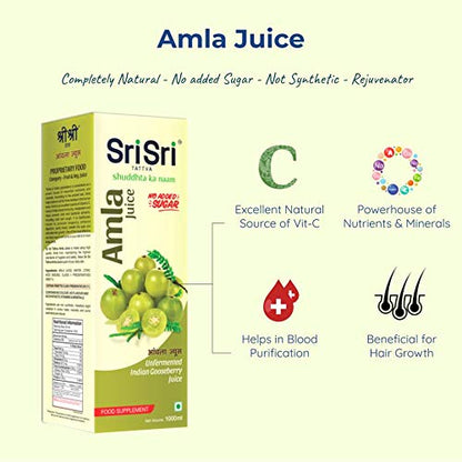 Sri Sri Tattva Amla Juice - 1000 ml