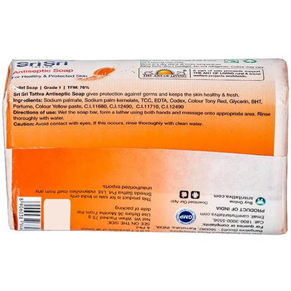 Sri Sri Tattva Antiseptic Soap - 75gm - Pack of 1