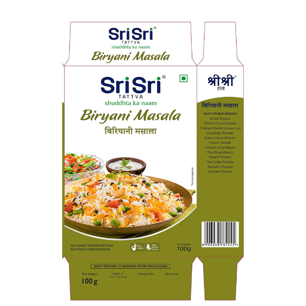Sri Sri Tattva Biryani Masala Powder - 100 gm