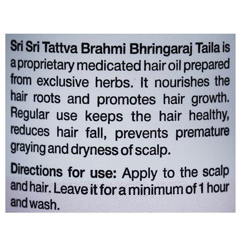 Sri Sri Tattva Brahmi Bhringaraj Taila - 100 ml