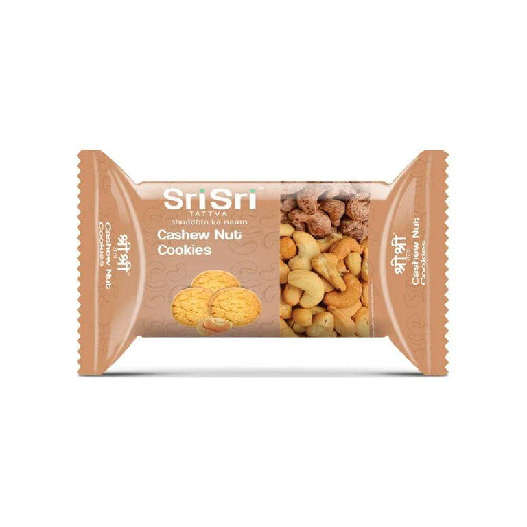 Sri Sri Tattva Cashew Nut Cookies - 50 gm
