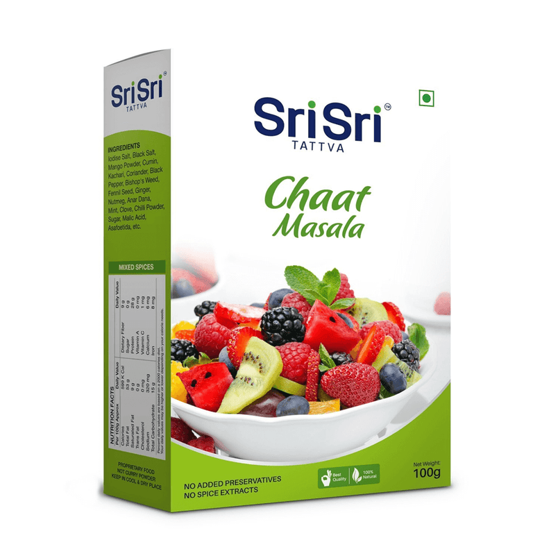 Sri Sri Tattva Chaat Masala Powder - 100 gm