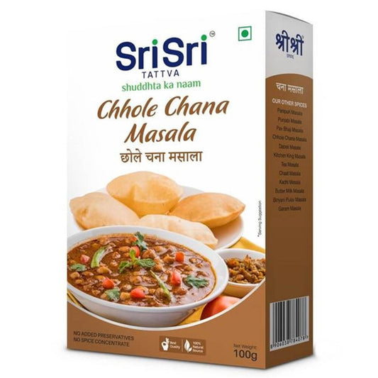 Sri Sri Tattva Chhole Chana Masala - 100 gm