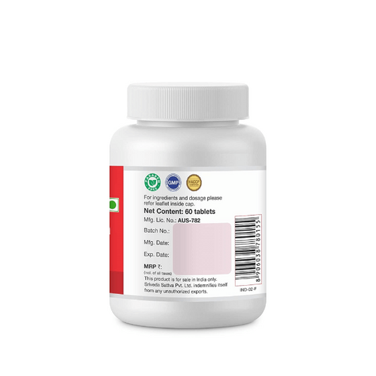 Sri Sri Tattva Chitrakadi Gutika - 60 tabs - Pack of 1