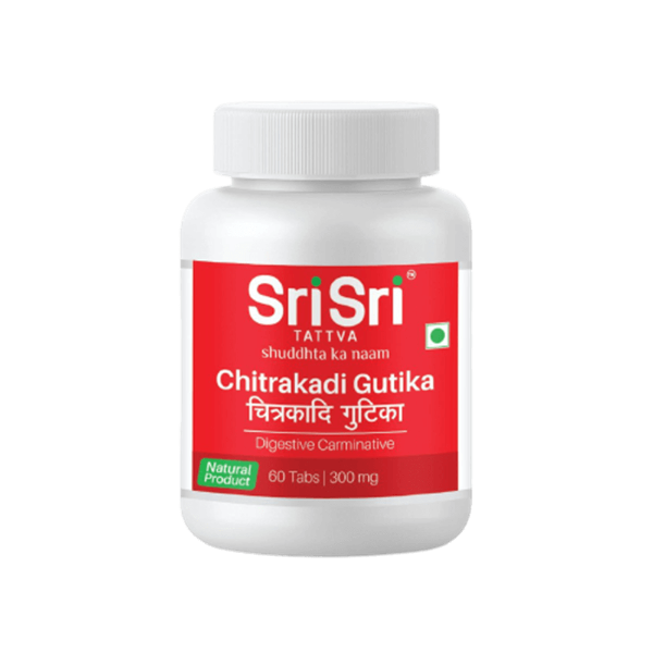 Sri Sri Tattva Chitrakadi Gutika - 60 tabs - Pack of 1