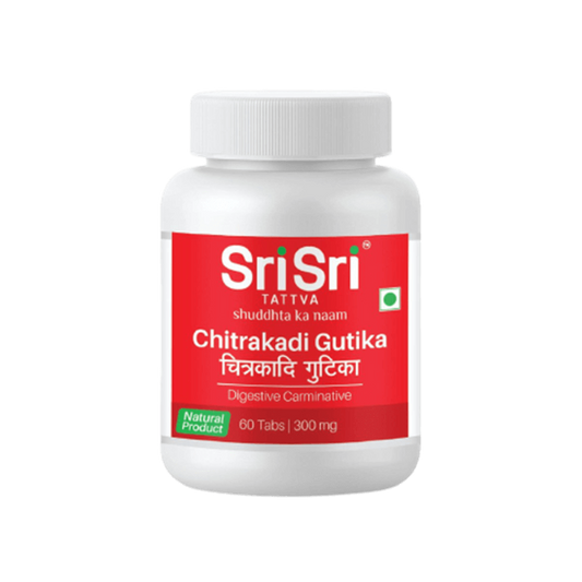 Sri Sri Tattva Chitrakadi Gutika - 60 tabs - Pack of 1