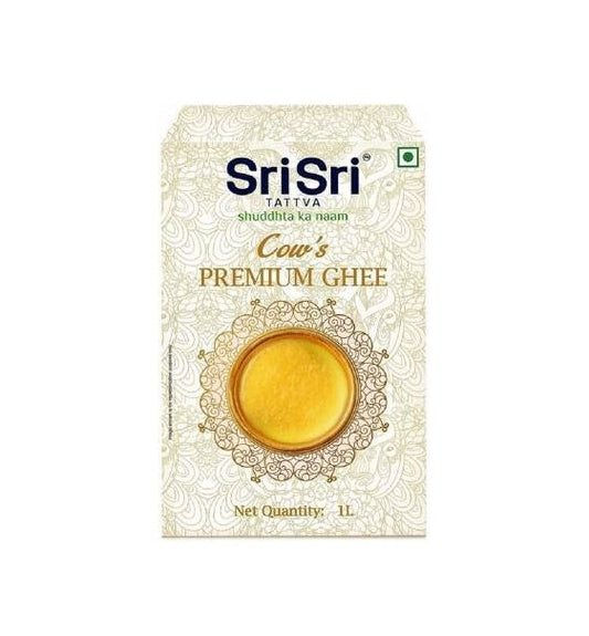 Sri Sri Tattva Cow’s Premium Ghee | Premium Cow Ghee for Better Digestion and Immunity | Pure and Natural Desi Ghee - 500 ml