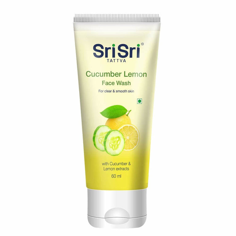 Sri Sri Tattva Cucumber & Lemon Face Wash - 60 ml