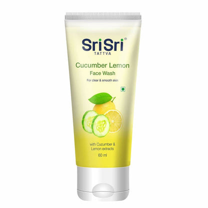 Sri Sri Tattva Cucumber & Lemon Face Wash - 60 ml