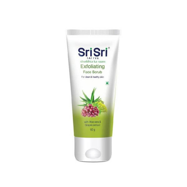 Sri Sri Tattva Exfoliating Face Scrub - 60 gm
