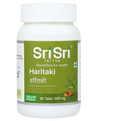 Sri Sri Tattva Haritaki Tablets - 60 tabs - Pack of 1