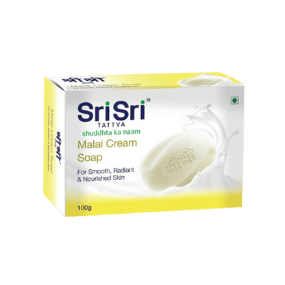 Sri Sri Tattva Malai Cream Soap - 100gm - Pack of 1