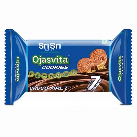 Sri Sri Tattva Ojasvita Cookies Choco Malt - 60 gm