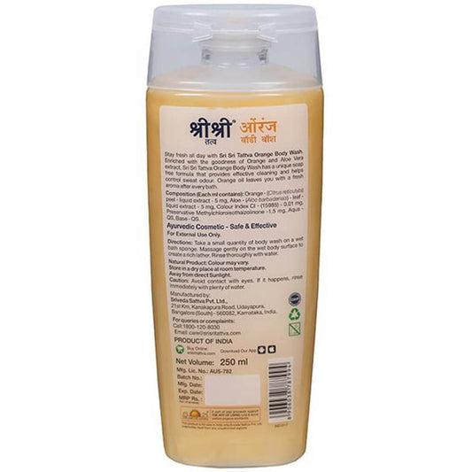 Sri Sri Tattva Orange Body Wash - 250 ml