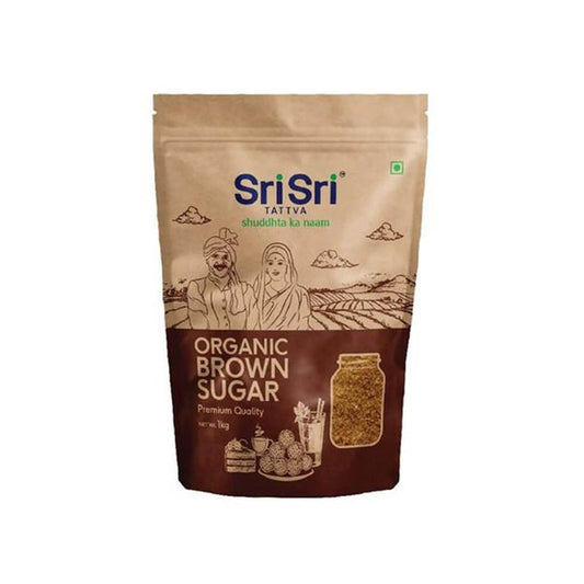 Sri Sri Tattva Organic Brown Sugar - 500 gm - Pack of 2