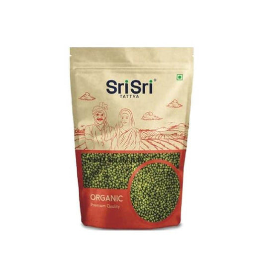 Sri Sri Tattva Organic Supreme Whole Moong Dal (Green Gram) - 500 gm