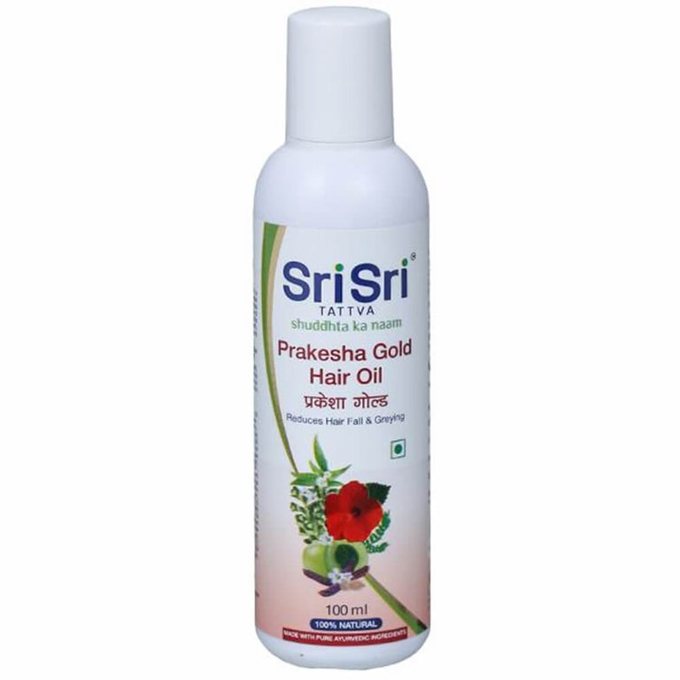 Sri Sri Tattva Prakesha Gold Hair Oil - 100 ml
